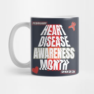 Heart disease awareness month Mug